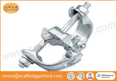 China BS 1139 galvanized drop forged double coupler fixed clamp for 48.3mm tube in scaffolding projects for sale