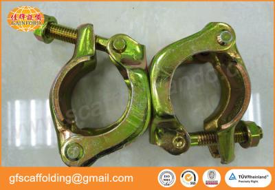 China 48.6mm scaffolding JIS swivel coupler 0.65KG for 48.6mm tubes in Vietnam gas engineering project for sale