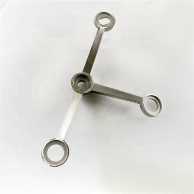 China Modern Wholesale Stainless Steel Point Spider Glass Accessories With 3AM for sale