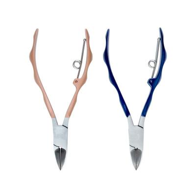 China Durable Professional Wholesale Custom Logo Manicure Pedicure Tool Stainless Steel Pliers Cuticle Cutters for sale