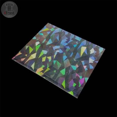 China Seamless Holographic Transparent Holographic Film And Lamination Transfer Printing Foil for sale