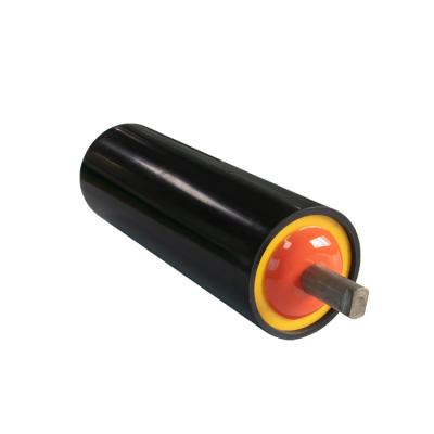 China Industry Custom Rubber Bearing Roller Manufacturer UHMW-PE  HDPE  Rubber Coated Roller With Bearings for sale