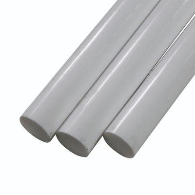 China Industrial Equipment High Temperature Resistant 10-1200mm Natural 100% Virgin UHMW-PE  Nylon  POM acetal  PTFE HDPE  PEEK  PP Rod Round Bar for sale