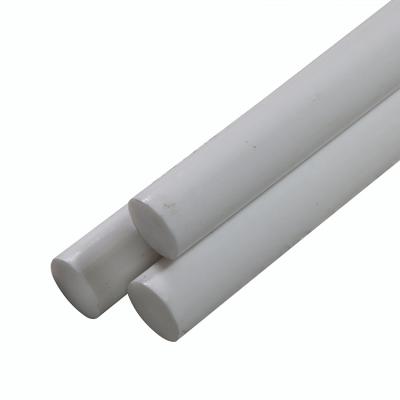 China Industrial Equipment Factory Plastic Stick Chemical Resistant Fluoroplastic Extruded 100% Ptfe Round Rod Bar for sale