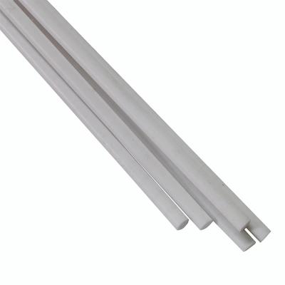 China Industrial Equipment wholesale Extrusion ptfe plastic rod extruded factory supplier bar UHMW-PE  Nylon  POM HDPE  PEEK  PP rod round bar for sale