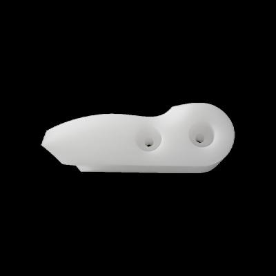 China Industrial Equipment Corrosion-resistant white UHMW-PE  Nylon  POM  PTFE HDPE cnc plastic special-shaped parts customized by the manufacturer for sale