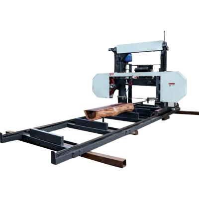 China MJ1300 Horizontal Woodworking Portable Horizontal Band Sawmill for sale