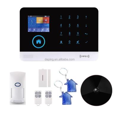 China 2023 Tuya Smart Life Smart Home Security System Best Smart Home Security System 433MHz WiFi GSM GPRS Alarm System 433MHz Wireless Burglar Alarm Controller SQ-YT103PRO for sale