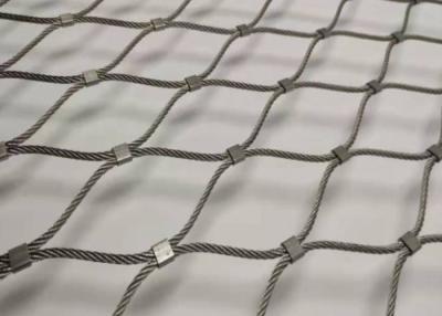 China 3.0mm Wire Balustrade Mesh 50*50mm Stainless Steel Wire Rope Mesh for sale