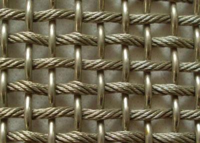 China 316 Cabinet Decorative Wire Mesh Stainless Steel Crimped Wire Mesh for sale