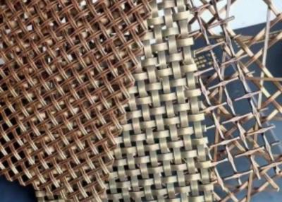 China Bright Silver Decoration Wire Mesh Weaving Decorative Metal Grill Mesh for sale