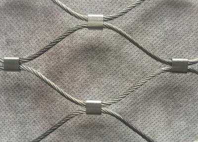 China 30*30 60*60 Balustrade Cable Mesh 2.5mm Stainless Steel Cable Mesh for sale