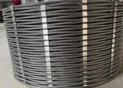 Cina 2.0mm Barricata di rete di cavi in acciaio inossidabile Ferrule Rope Mesh in vendita