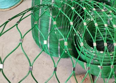 China 1.5mm Balustrade Cable Mesh Steel Rope Mesh With 50mm*50mm Opening for sale