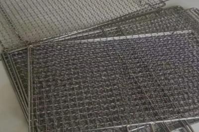 China Rust Proof BBQ Grill Metal Mesh SS Wire Mesh For Bbq Grill for sale