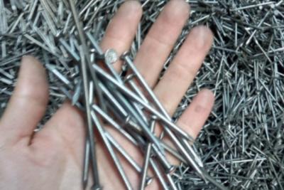 China Heavy Duty Galvanized Iron Nail Flat Head Nails For Superior Construction Strength for sale