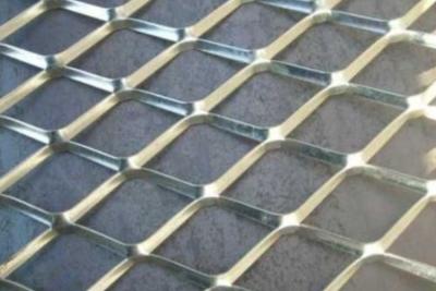 China 2m To 6m Expanded Steel Mesh Sheet Expanded Metal Aluminum For Fencing for sale