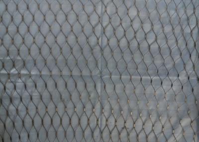 China 20mm*20mm Wire Rope Mesh Anti Rust Ferruled Stainless Steel Cable Mesh for sale