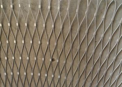 China 1.5mm 7*19 Wire Rope Mesh 13*13mm Stainless Steel Cable Mesh Fencing for sale