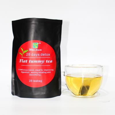 China Private Label Organic Slimming Detox Tea Weight Loss 28 Days Lean Detox Tea Belly Flat Tea for sale