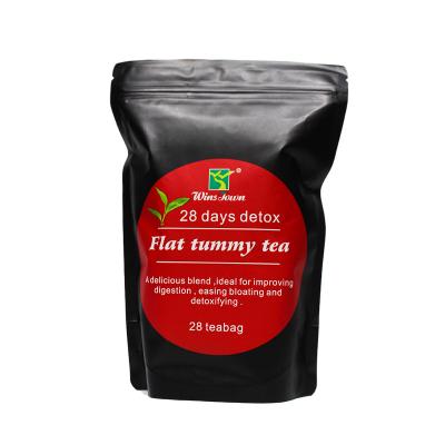 China 28 Days Private Label Beauty Low Fat Belly Flat Tea and Detox Weight Lose Slimming Tea for sale