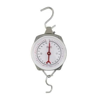 China Food weigt measuring scale household baby weight scale mechanical hanging spring balance 50kg 200g for weighing fish for sale