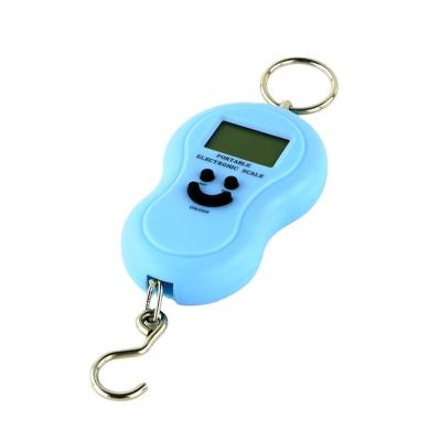 China Luggage Measuring Portable Electronic Postal Scale 50kg Hook Scale Luggage Hanging Scale for sale