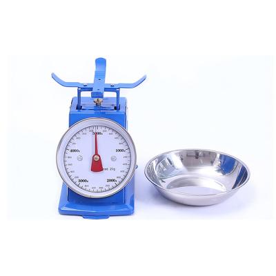 China With Spring Stainless Steel Mechanical Factory Scale Tray Bowl Kitchen Scale Food Weighing Machine Cheapest Hot Sales 5kg for sale