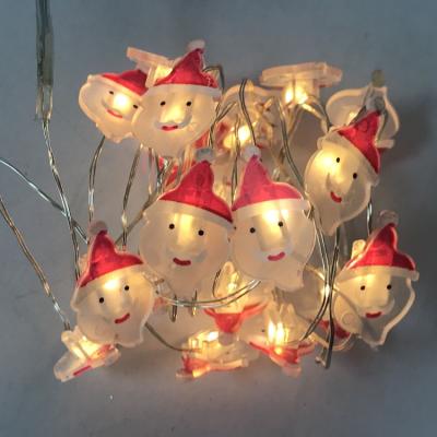 China Festival String Lights Decor Santa Claus Reindeer Microdot Led Lights With Timer Led Christmas Light Indoor And Outdoor Decoration for sale