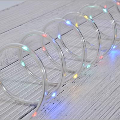 China Festival Holiday Time Christmas Wedding Party LED Decorative Rope MulitcolorLights With Timer for sale