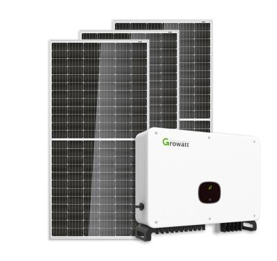 China Home Off Grid Solar Power System 3KW 5KW 10KW Home Solar Panel Kit On Grid 10kw 5kw Solar System Price for sale