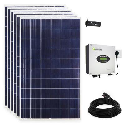 China Solis 220V 15KW 20KW home solar kit hot selling solar system for home use for sale