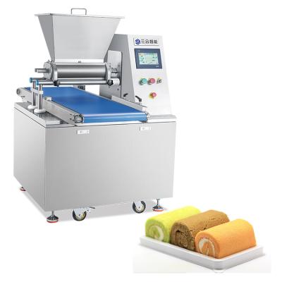 China Cakes Butter Cake Mousse Cake Production Line China Factory Price Center Chocolate Mold Filling Machine for sale