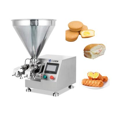 China Multifunctional Cakes Maquina Para Rellenar Croissant Icing and Injection Filling Machine Pans Automatic Cake Batter Filling Machine for sale