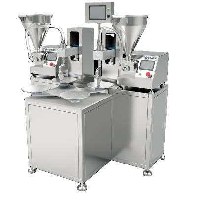 China High Quality Machinery Repair Shops Durable Using Various Sponge Cake Icing Semi Automatic Cake Filling Machine for sale