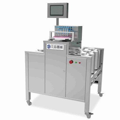 China Different cake flavors or color piping and decoration with or for mousse topping cup cake cream filling machine for sale