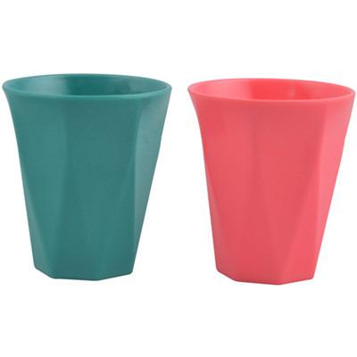 China Sustainable custom diamond shape melamine mug cups for sale