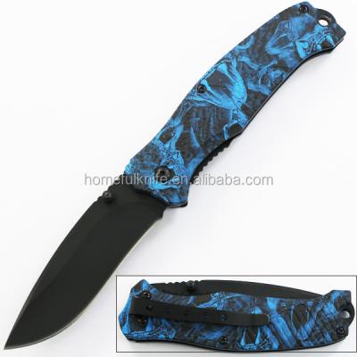 China Camping Knife 7.8 Inch Stainless Steel Hunting Survival Folding Camping Knife for sale