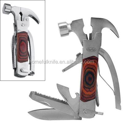 China High Quality Multi-Tool Multifunctional Hammer With Wooden Handle for sale