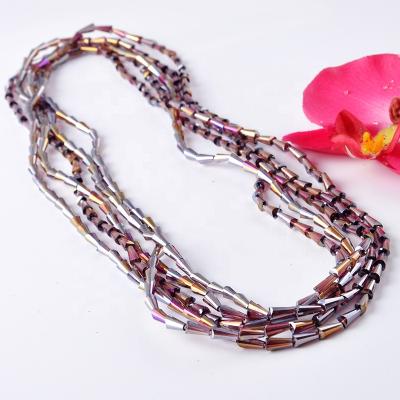 China Wholesale Fashion Acrylic Faces Dominate Crystal Pagoda Necklace Beads For Making for sale