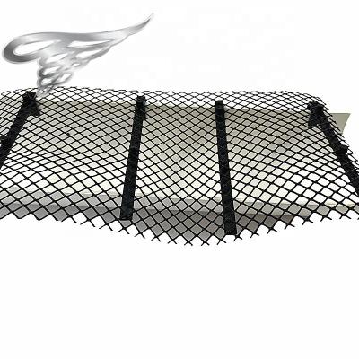 China Easily Assembled Black Plastic Gutter Guard Wire Screen Mesh Protect From Debris And Leaves for sale