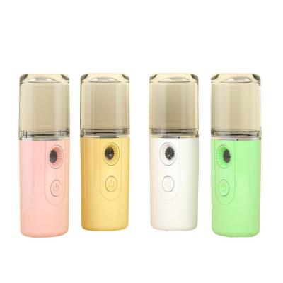 China Facial Moisturizer Handheld Humidification Spray Water Replenishing Nano Humidifier for sale