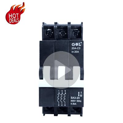 China C0007 Newcomer SSS Qualified China Top Sale 50a 4500 Fast Shipping Circuit Breaker Supplier for sale