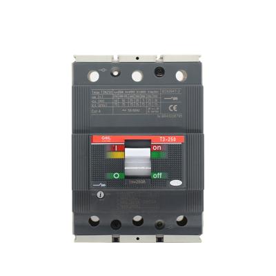 China Good price patented 2p 4p 250amp electric motorized mccb molded case circuit breakers 40KA for sale