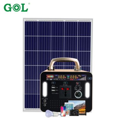 China Home Solar Power Systems 500W For Home Light System Led Solar Power System for sale