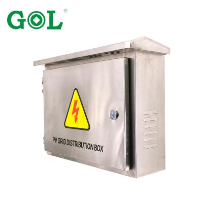 China 2020 New Product Stainless Steel PV AC Grid Distribution Box Made In China for sale