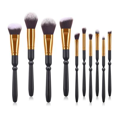 China Angular blush new design makeup brush private logo10pcs makeup brush wholesale makeup brush for sale