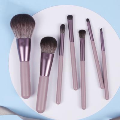 China Angular blush 7 sets of new makeup brush kit makeup tool blush brush foundation brush for sale