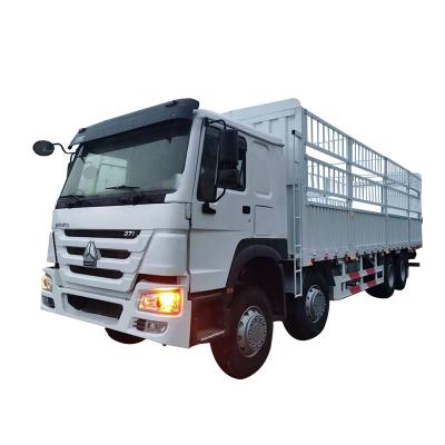 China low price 12 20 ton 30 ton cargo truck 8x4 HOWO cargo truck price 6 wheel 371 SINOTRUK HOWO - 8L for sale