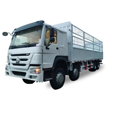 China Factory Price Howo 8x4 Euro 3 Barrier 371hp Cargo Truck 6 - 8L for sale